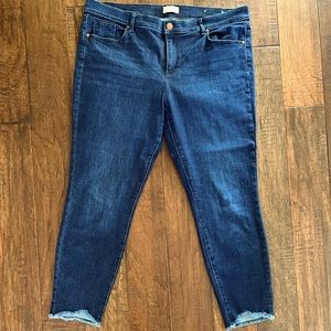 LOFT Outlet Sz 16 Modern Skinny jeans, stretchy
